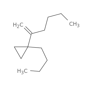 Cyclopropane, 1-butyl-1-(1-methylenepentyl)-