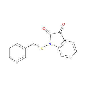 1H-Indole-2,3-dione, 1-[(phenylmethyl)thio]-