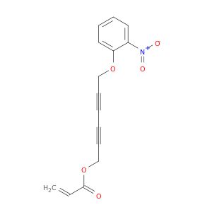 2-Propenoic acid, 6-(2-nitrophenoxy)-2,4-hexadiynyl ester