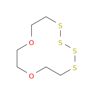 1,10-Dioxa-4,5,6,7-tetrathiacyclododecane