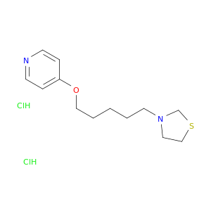 4-{[5-(1,3-thiazolidin-3-yl)pentyl]oxy}pyridine dihydrochloride
