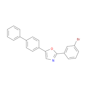 Oxazole, 5-[1,1'-biphenyl]-4-yl-2-(3-bromophenyl)-