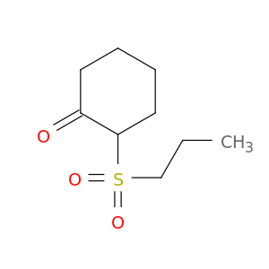 Cyclohexanone, 2-(propylsulfonyl)-