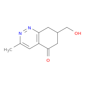 5(6H)-Cinnolinone, 7,8-dihydro-7-(hydroxymethyl)-3-methyl-