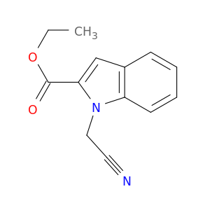 1H-Indole-2-carboxylicacid, 1-(cyanomethyl)-, ethyl ester