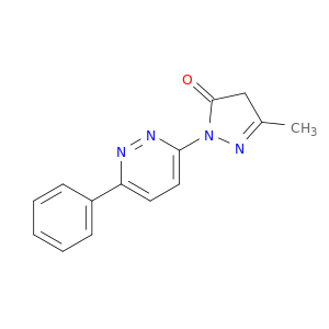3H-Pyrazol-3-one, 2,4-dihydro-5-methyl-2-(6-phenyl-3-pyridazinyl)-