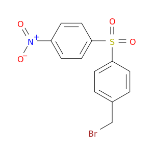 Benzene, 1-(bromomethyl)-4-[(4-nitrophenyl)sulfonyl]-