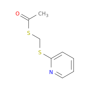 Ethanethioic acid,S-[(2-pyridinylthio)methyl] ester