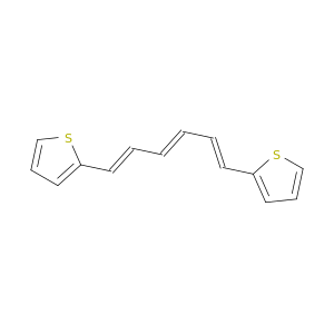 Thiophene, 2,2'-(1E,3E,5E)-1,3,5-hexatriene-1,6-diylbis-