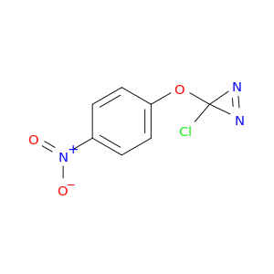3H-Diazirine, 3-chloro-3-(4-nitrophenoxy)-