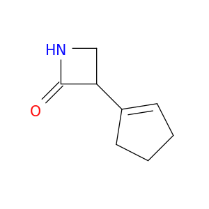 2-Azetidinone, 3-(1-cyclopenten-1-yl)-