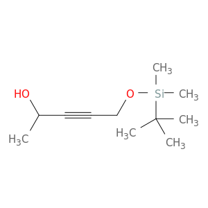 3-Pentyn-2-ol, 5-[[(1,1-dimethylethyl)dimethylsilyl]oxy]-