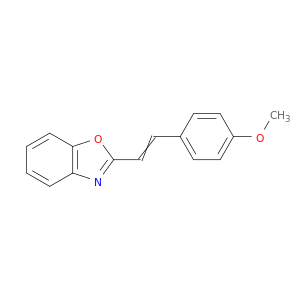 Benzoxazole, 2-[2-(4-methoxyphenyl)ethenyl]-