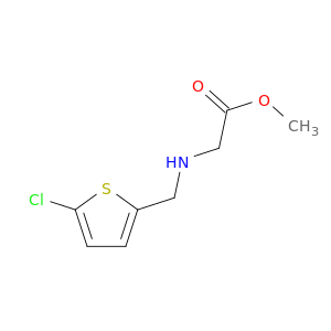 Methyl 2-{[(5-Chlorothiophen-2-yl)methyl]amino}acetate