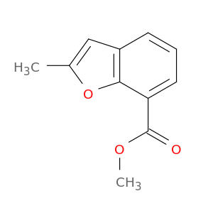 7-Benzofurancarboxylic acid, 2-methyl-, methyl ester
