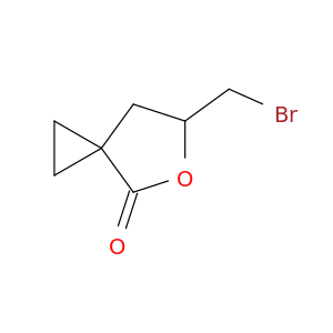 6-(bromomethyl)-5-oxaspiro[2.4]heptan-4-one
