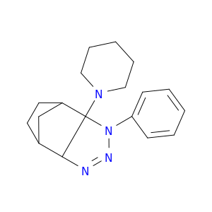 1-phenyl-7a-(piperidin-1-yl)-3a,4,5,6,7,7a-hexahydro-1h-4,7-methanobenzotriazole