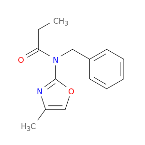Propanamide, N-(4-methyl-2-oxazolyl)-N-(phenylmethyl)-