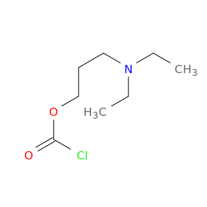 Carbonochloridic acid, 3-(diethylamino)propyl ester