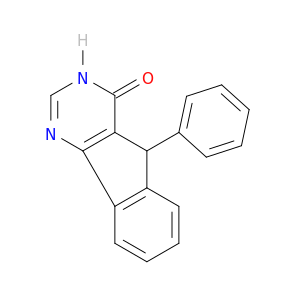 4H-Indeno[1,2-d]pyrimidin-4-one,3,5-dihydro-5-phenyl-