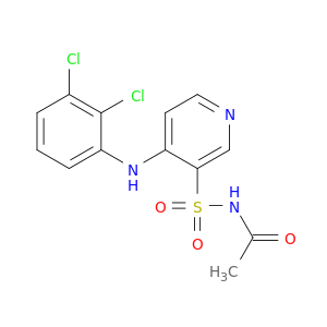 N-((4-((2,3-DICHLOROPHENYL)AMINO)-PYRIDIN-3-YL)SULFONYL)ACETAMIDE