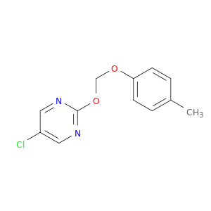 Pyrimidine, 5-chloro-2-[(4-methylphenoxy)methoxy]-