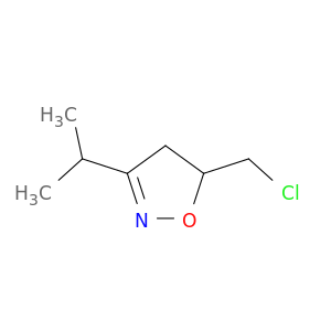 5-(氯甲基)-3-(丙-2-基)-4,5-二氢-1,2-噁唑