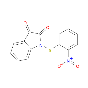 1H-Indole-2,3-dione, 1-[(2-nitrophenyl)thio]-