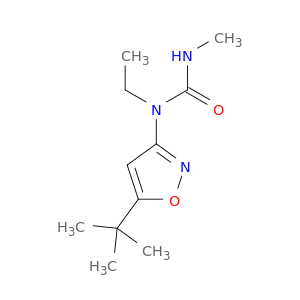 Urea, N-[5-(1,1-dimethylethyl)-3-isoxazolyl]-N-ethyl-N'-methyl-