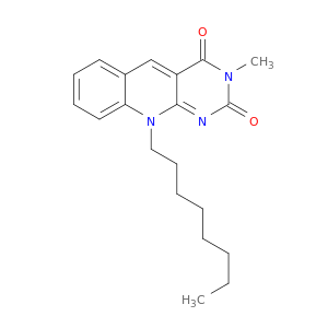 Pyrimido[4,5-b]quinoline-2,4(3H,10H)-dione, 3-methyl-10-octyl-