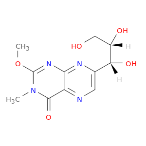 4(3H)-Pteridinone,2-methoxy-3-methyl-7-[(1R,2S)-1,2,3-trihydroxypropyl]-