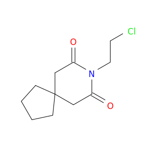 8-(2-CHLORO-ETHYL)-8-AZA-SPIRO[4.5]DECANE-7,9-DIONE
