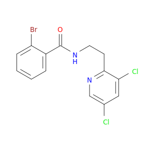 Benzamide, 2-bromo-N-[2-(3,5-dichloro-2-pyridinyl)ethyl]-