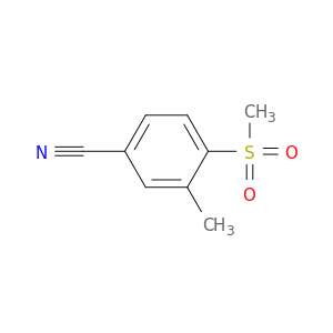4-Methanesulfonyl-3-methylbenzonitrile