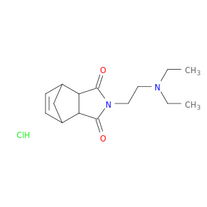 4,7-Methano-1H-isoindole-1,3(2H)-dione,2-[2-(diethylamino)ethyl]-3a,4,7,7a-tetrahydro-, hydrochloride (1:1)