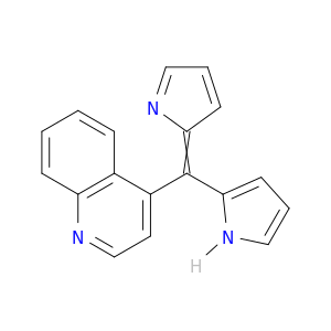 Quinoline, 4-(1H-pyrrol-2-yl-2H-pyrrol-2-ylidenemethyl)-