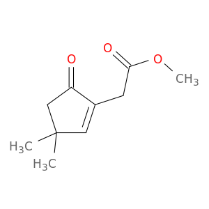 1-Cyclopentene-1-acetic acid, 3,3-dimethyl-5-oxo-, methyl ester