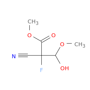 Propanoic acid, 2-cyano-2-fluoro-3-hydroxy-3-methoxy-, methyl ester (9CI)