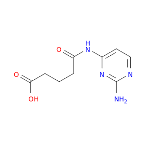 Pentanoic acid, 5-[(2-amino-4-pyrimidinyl)amino]-5-oxo-