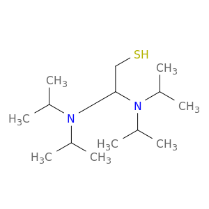 Ethanethiol, 2,2-bis[bis(1-methylethyl)amino]-