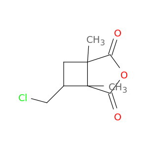3-Oxabicyclo[3.2.0]heptane-2,4-dione, 6-(chloromethyl)-1,5-dimethyl-