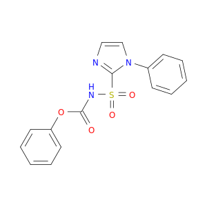 Carbamic acid, [(1-phenyl-1H-imidazol-2-yl)sulfonyl]-, phenyl ester