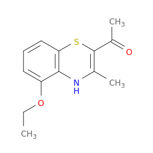 Ethanone, 1-(5-ethoxy-3-methyl-4H-1,4-benzothiazin-2-yl)-