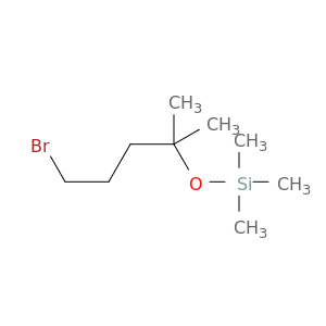 Silane, (4-bromo-1,1-dimethylbutoxy)trimethyl-