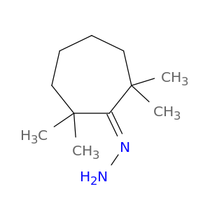 Cycloheptanone, 2,2,7,7-tetramethyl-, hydrazone