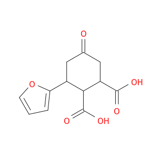 1,2-Cyclohexanedicarboxylicacid, 3-(2-furanyl)-5-oxo-