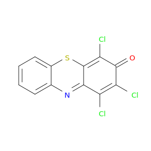 3H-Phenothiazin-3-one, 1,2,4-trichloro-