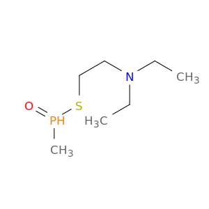 Phosphinothioic acid,methyl-, S-[2-(diethylamino)ethyl] ester (8CI)