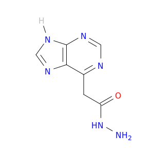 9H-Purine-6-aceticacid, hydrazide