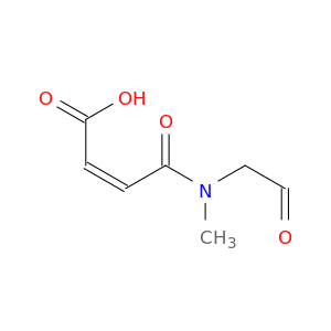 2-Butenoic acid, 4-[methyl(2-oxoethyl)amino]-4-oxo-, (2Z)-